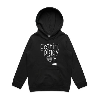 "Gettin' Piggy With It" Youth Hoodie Thumbnail