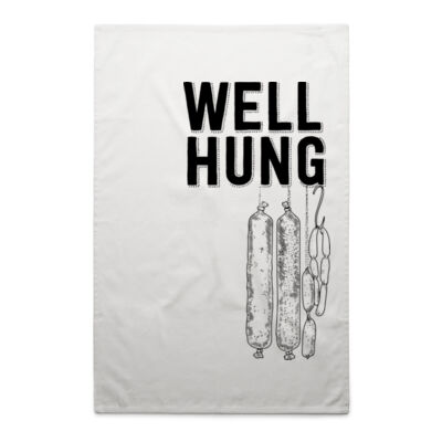 Well Hung Tea Towel Thumbnail